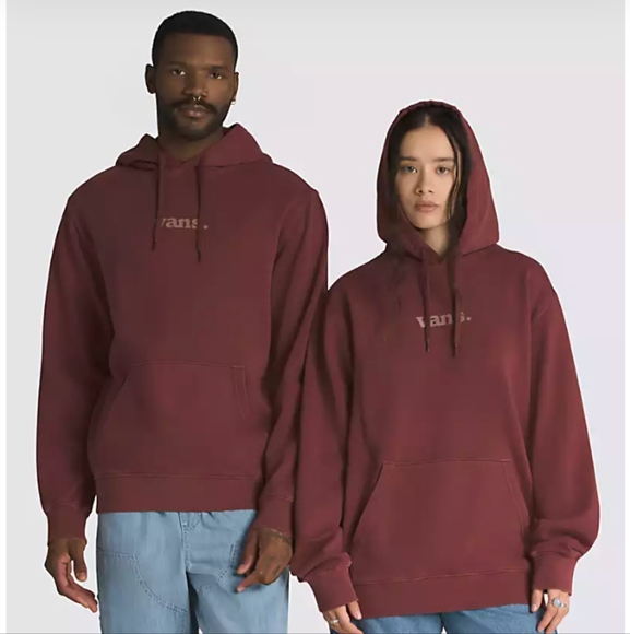 VANS NEW Lowered Wash Pullover Hoodie - Picture 1 of 12